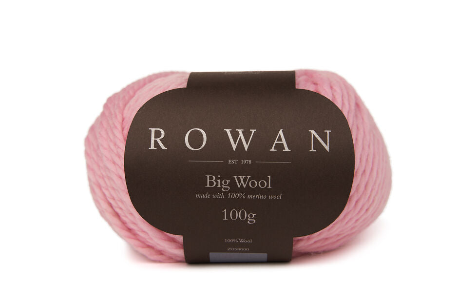Rowan Big Wool - Merino grueso para accesorios rápidos y prendas con volumen