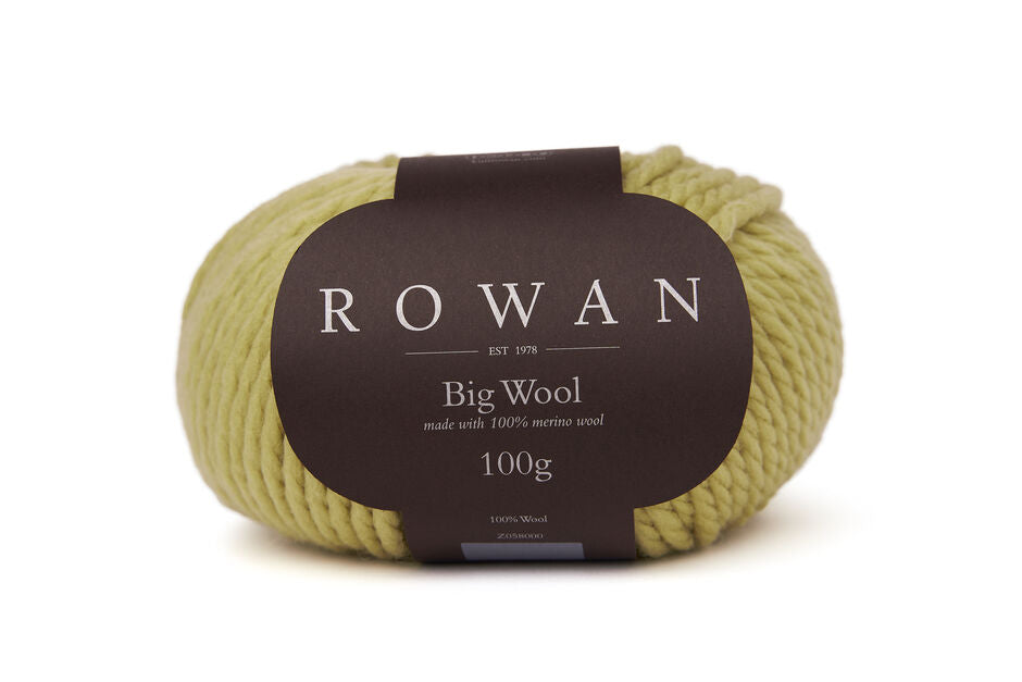 Rowan Big Wool - Merino grueso para accesorios rápidos y prendas con volumen
