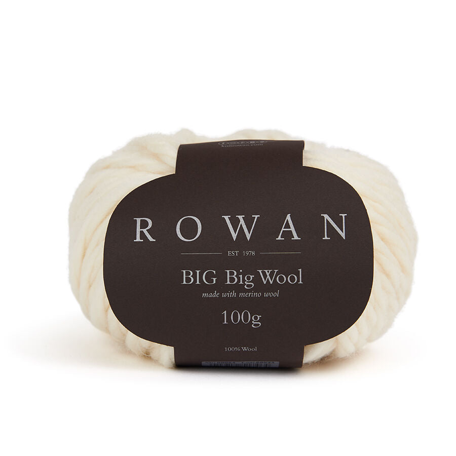 Rowan BIG Big Wool - Súper chunky de 100% lana merino