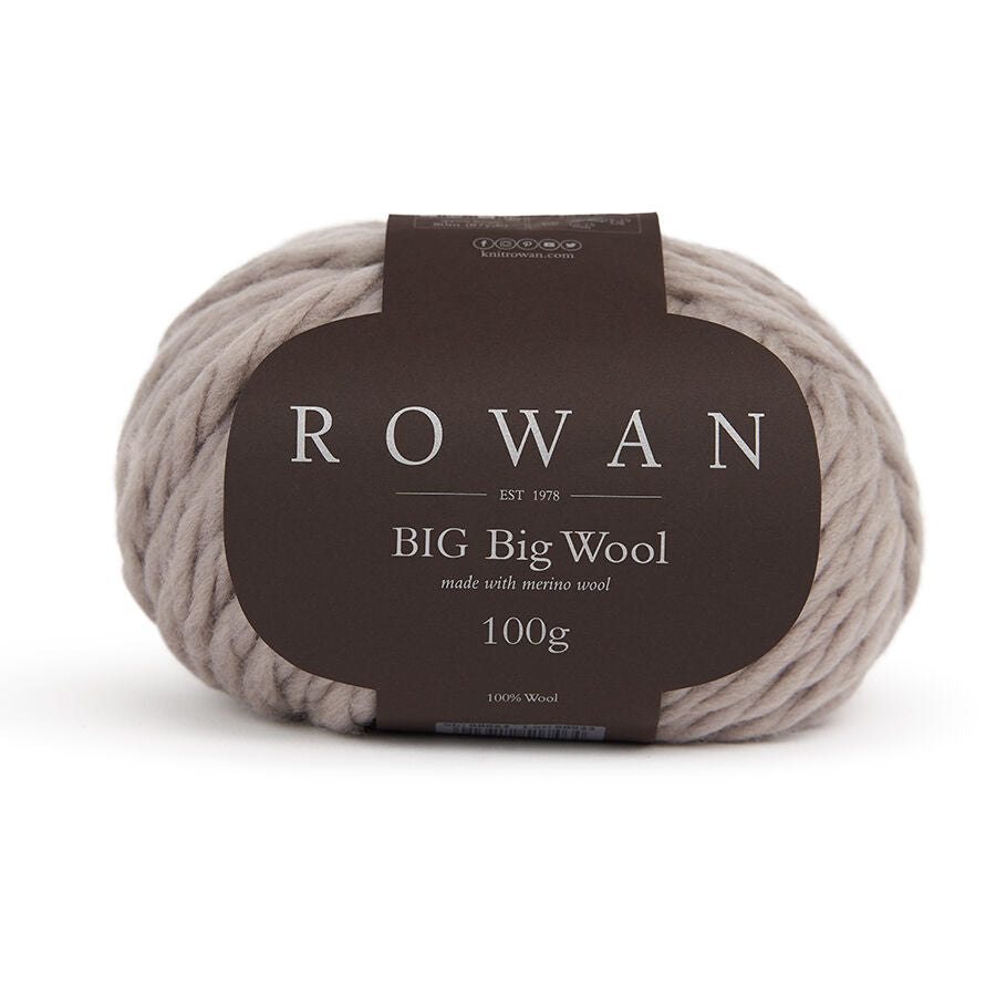 Rowan BIG Big Wool - Súper chunky de 100% lana merino