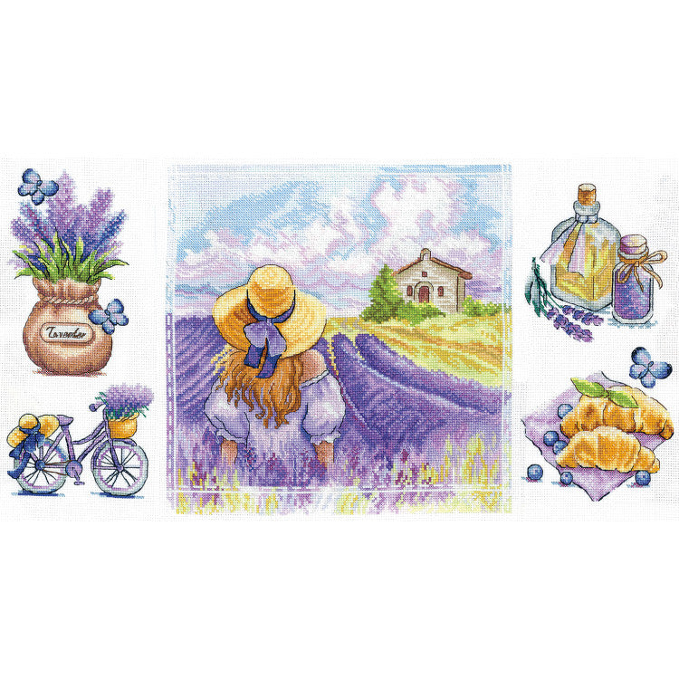 Cross stitch kit "Provence Charm" SANO-31 Andriana