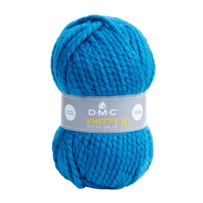 Lana Knitty 10 - Sintética Super Chunky para Prendas Ligeras y Modernas