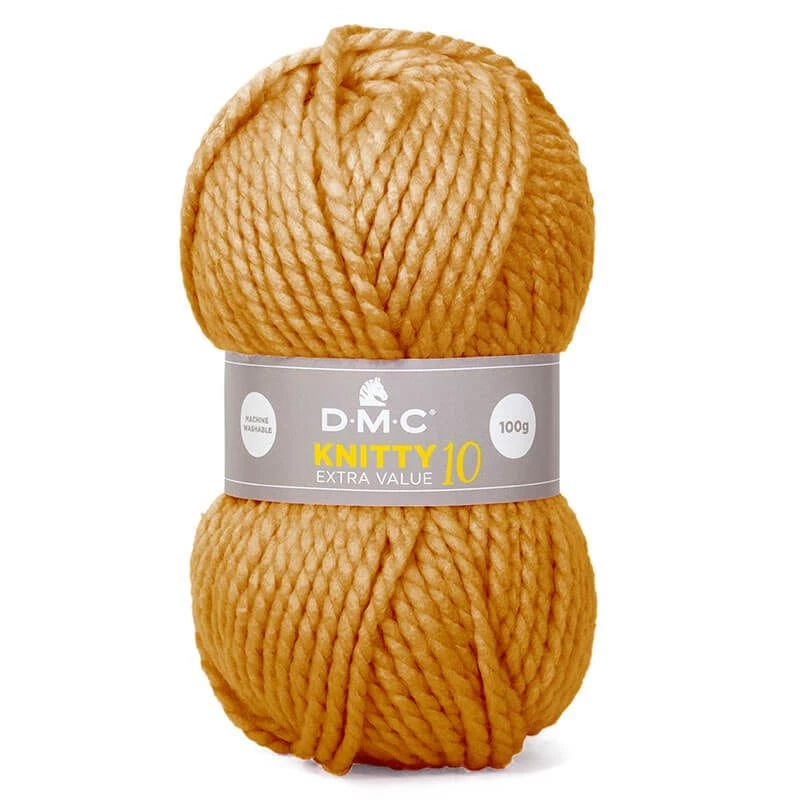 Lana Knitty 10 - Sintética Super Chunky para Prendas Ligeras y Modernas