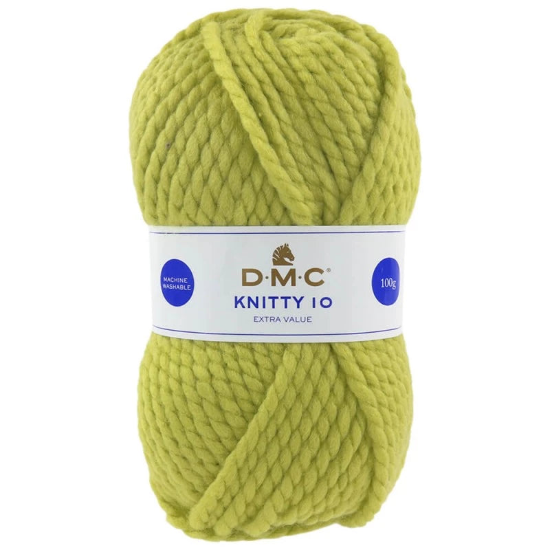 Lana Knitty 10 - Sintética Super Chunky para Prendas Ligeras y Modernas