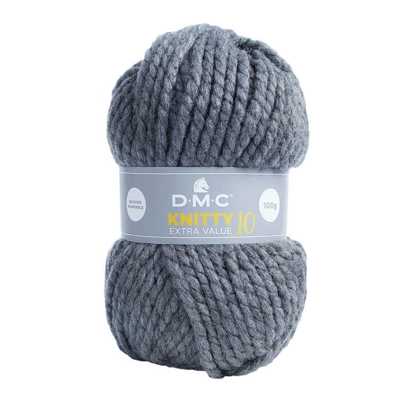 Lana Knitty 10 - Sintética Super Chunky para Prendas Ligeras y Modernas