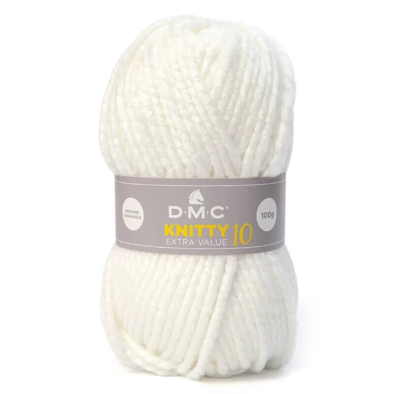 Lana Knitty 10 - Sintética Super Chunky para Prendas Ligeras y Modernas