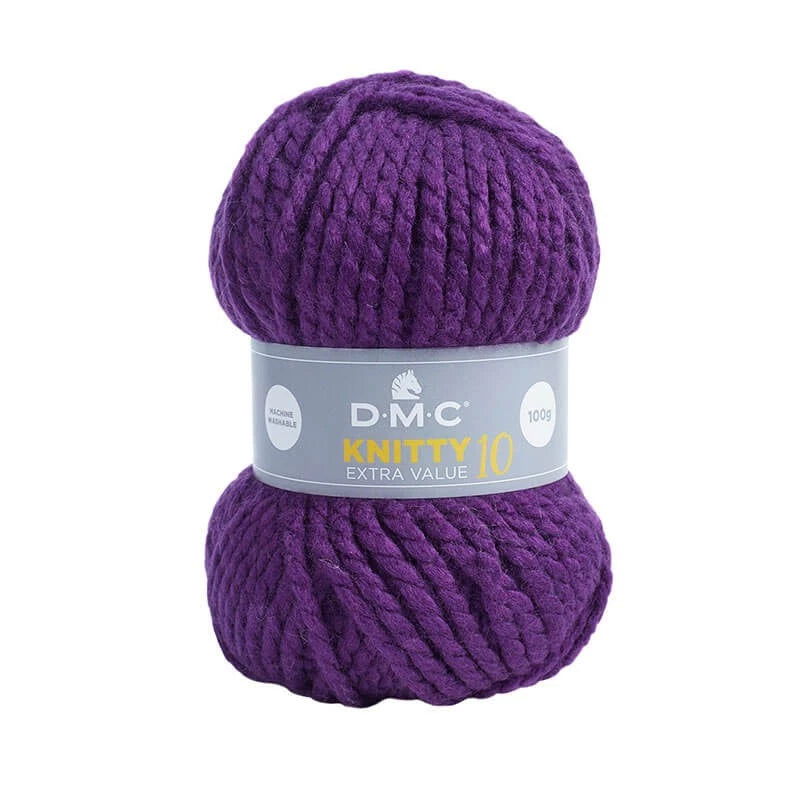 Lana Knitty 10 - Sintética Super Chunky para Prendas Ligeras y Modernas