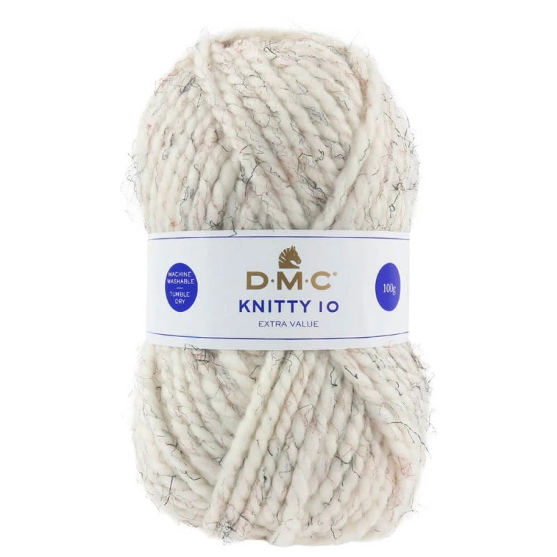 Lana Knitty 10 - Sintética Super Chunky para Prendas Ligeras y Modernas