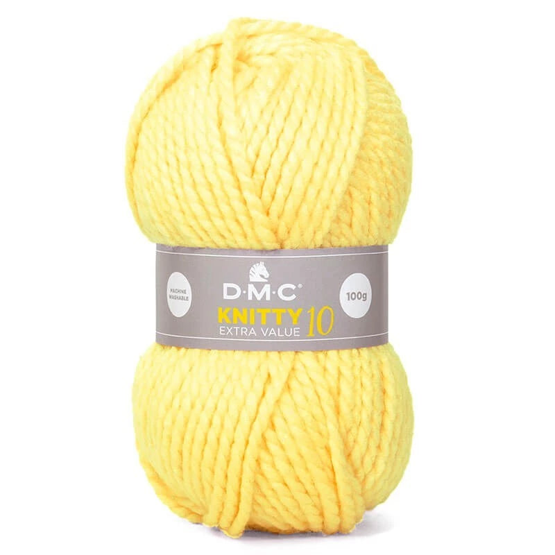 Lana Knitty 10 - Sintética Super Chunky para Prendas Ligeras y Modernas