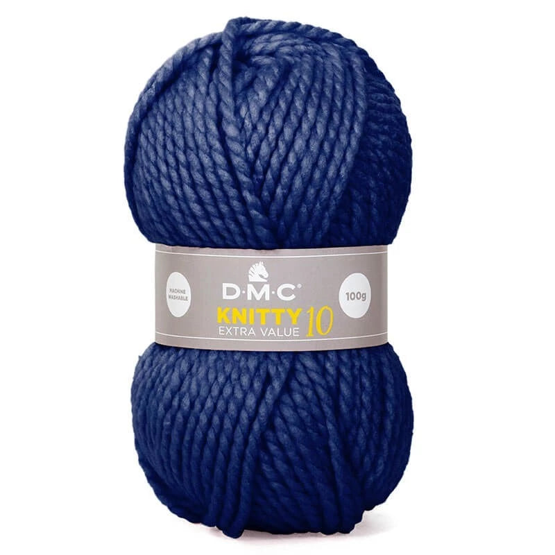 Lana Knitty 10 - Sintética Super Chunky para Prendas Ligeras y Modernas