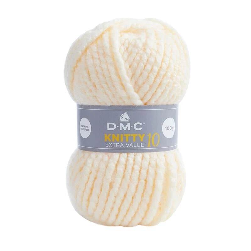 Lana Knitty 10 - Sintética Super Chunky para Prendas Ligeras y Modernas