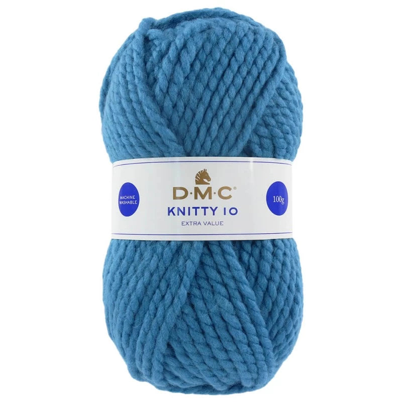 Lana Knitty 10 - Sintética Super Chunky para Prendas Ligeras y Modernas