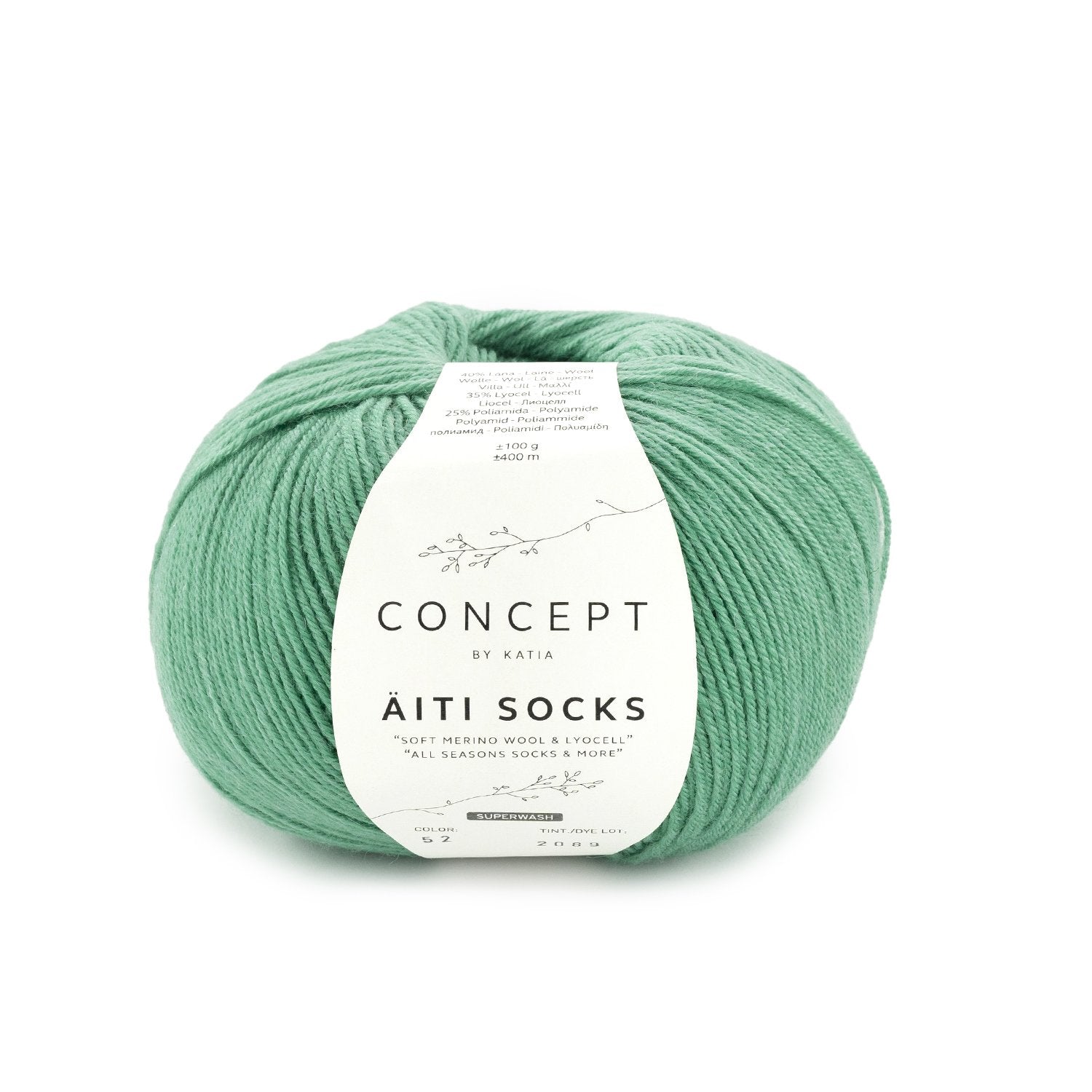 Lana Äiti Socks & More de Katia Concept - lana de edición limitada para calcetines