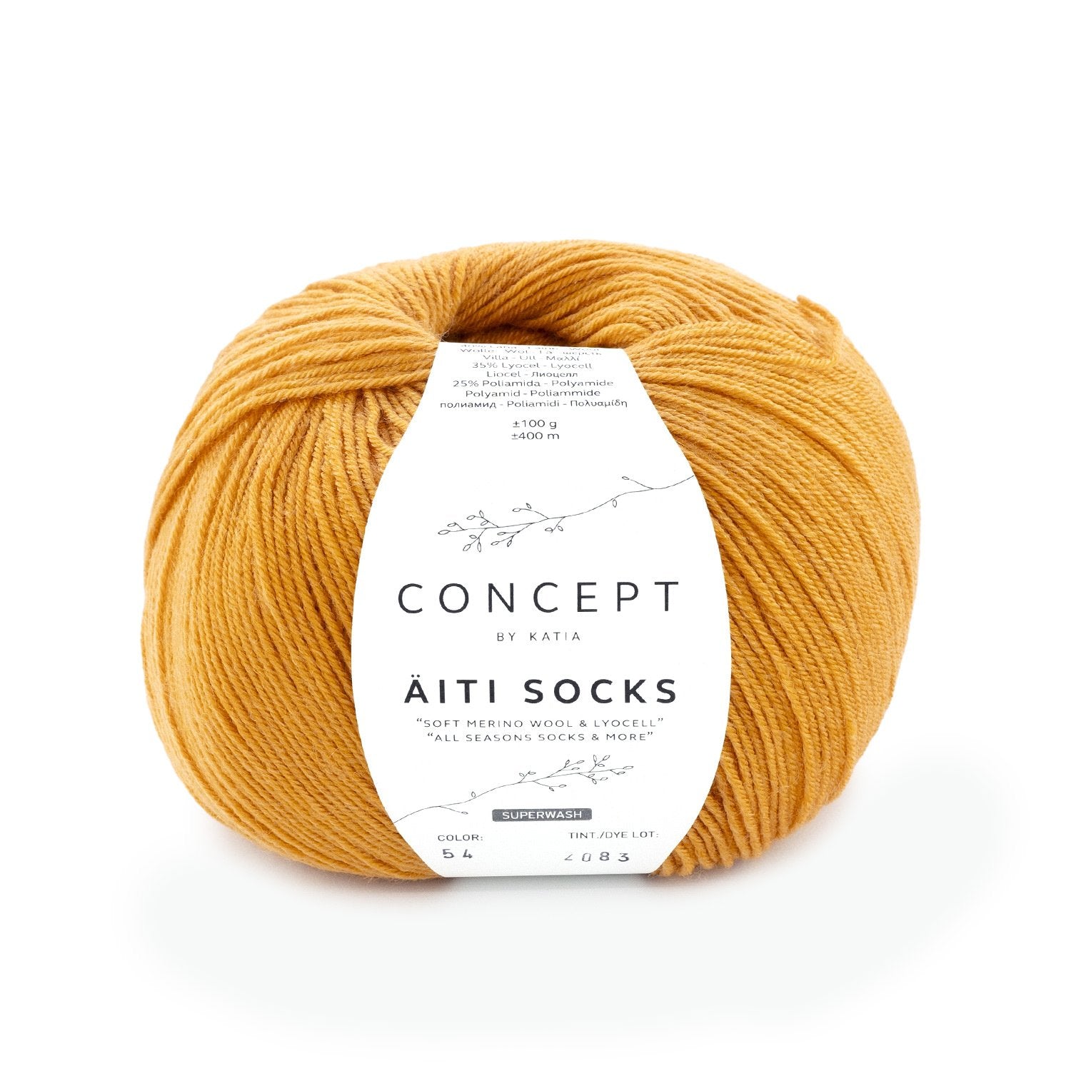 Lana Äiti Socks & More de Katia Concept - lana de edición limitada para calcetines