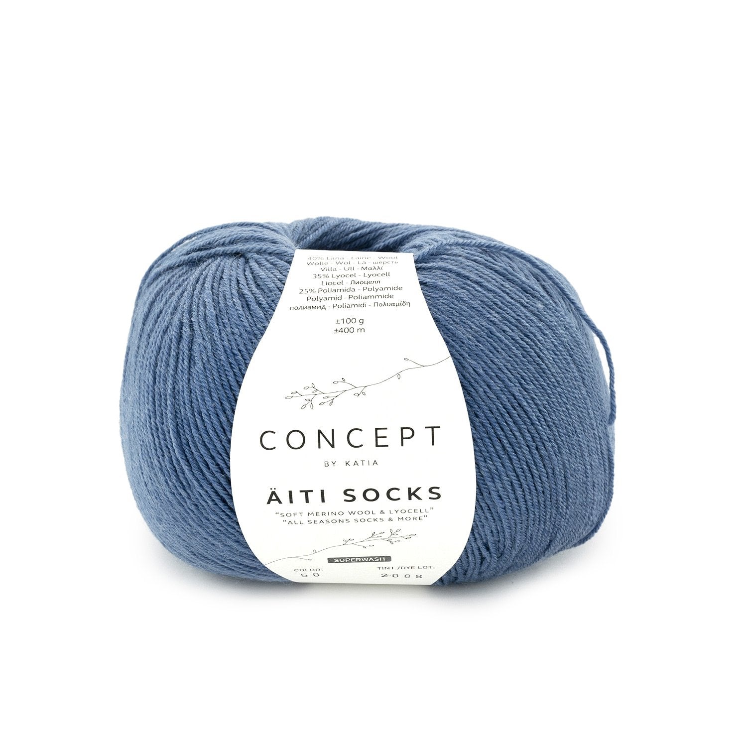 Lana Äiti Socks & More de Katia Concept - lana de edición limitada para calcetines