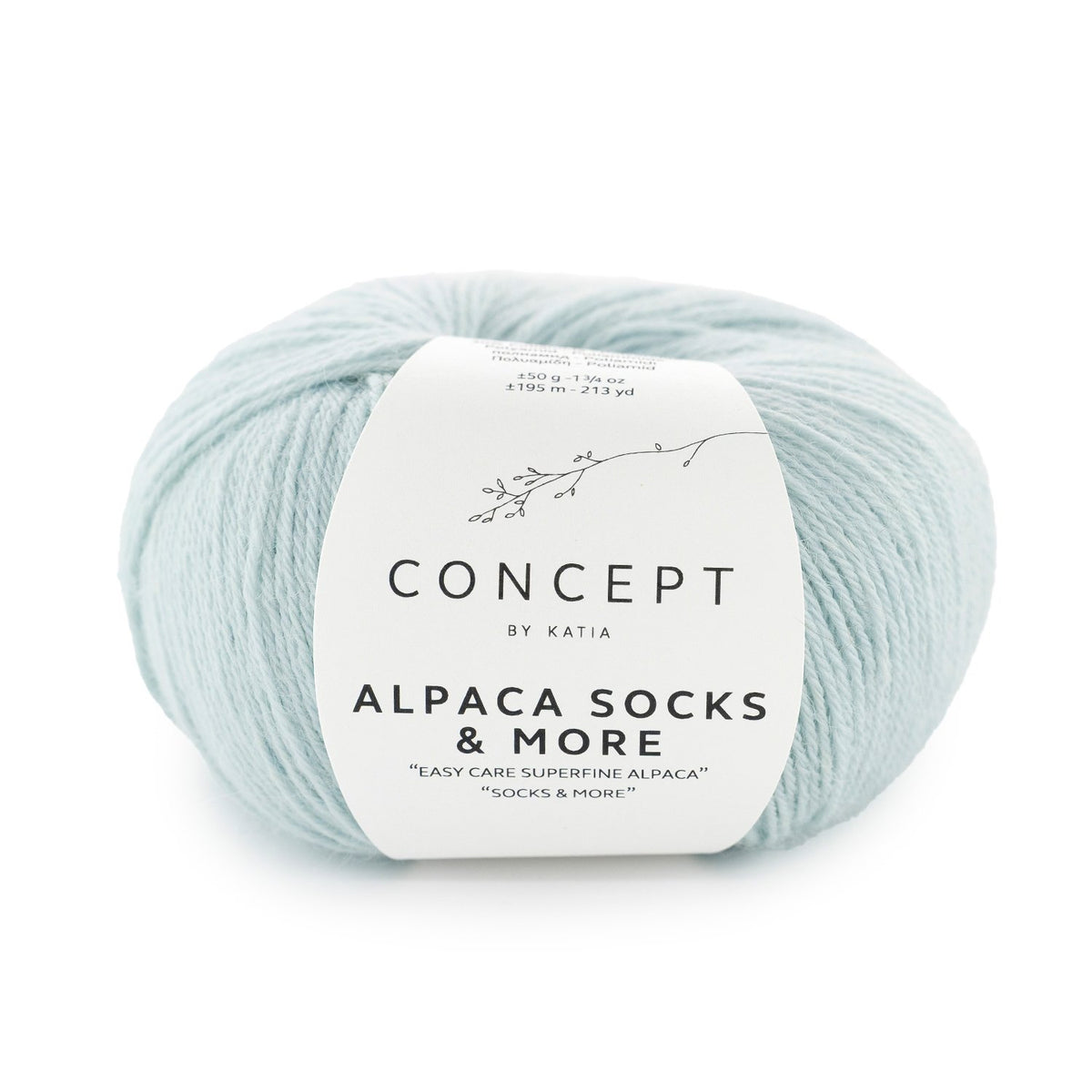 ALPACA SOCKS & MORE de Katia, referencia de color 310 (Azul claro)