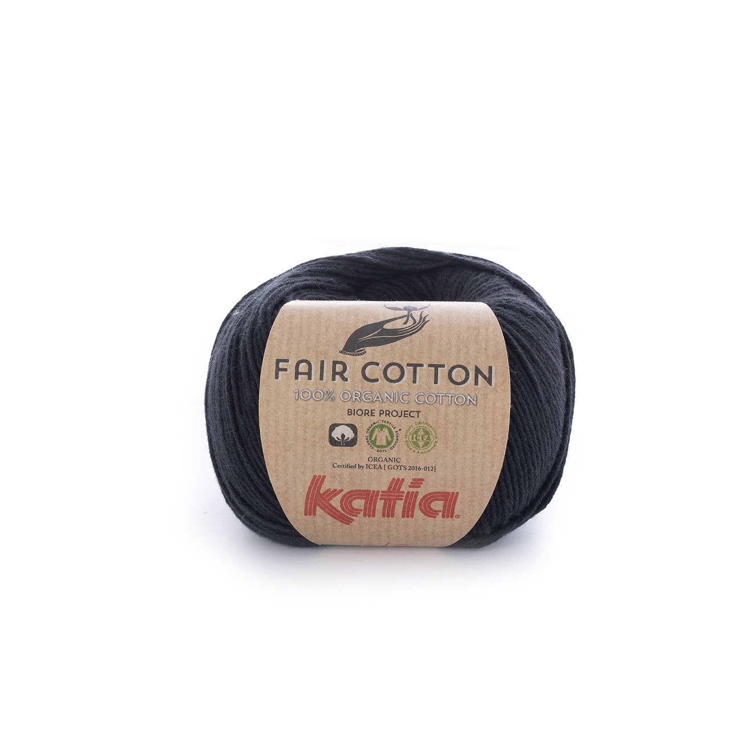 Hilo de algodón orgánico Fair Cotton de Katia - 100% algodón orgánico con certificación GOTS