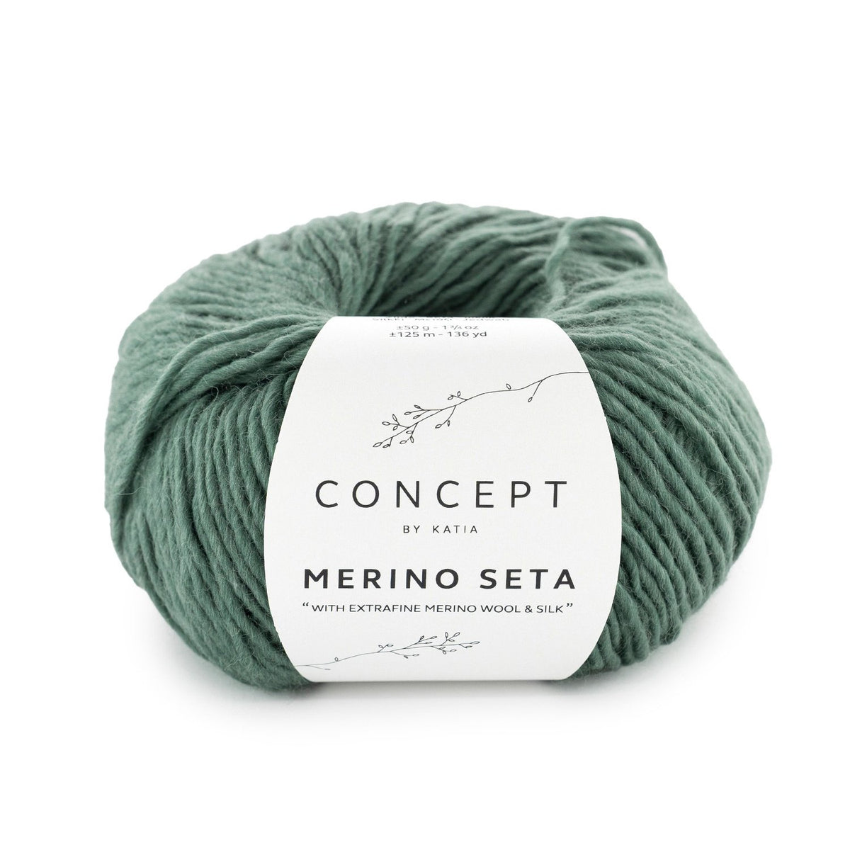 Merino Seta de Katia - Lana y seda de 50 g