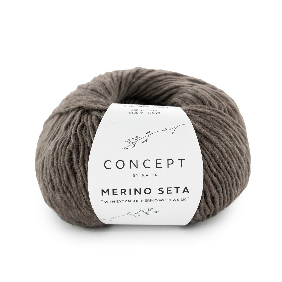 Merino Seta de Katia - Lana y seda de 50 g