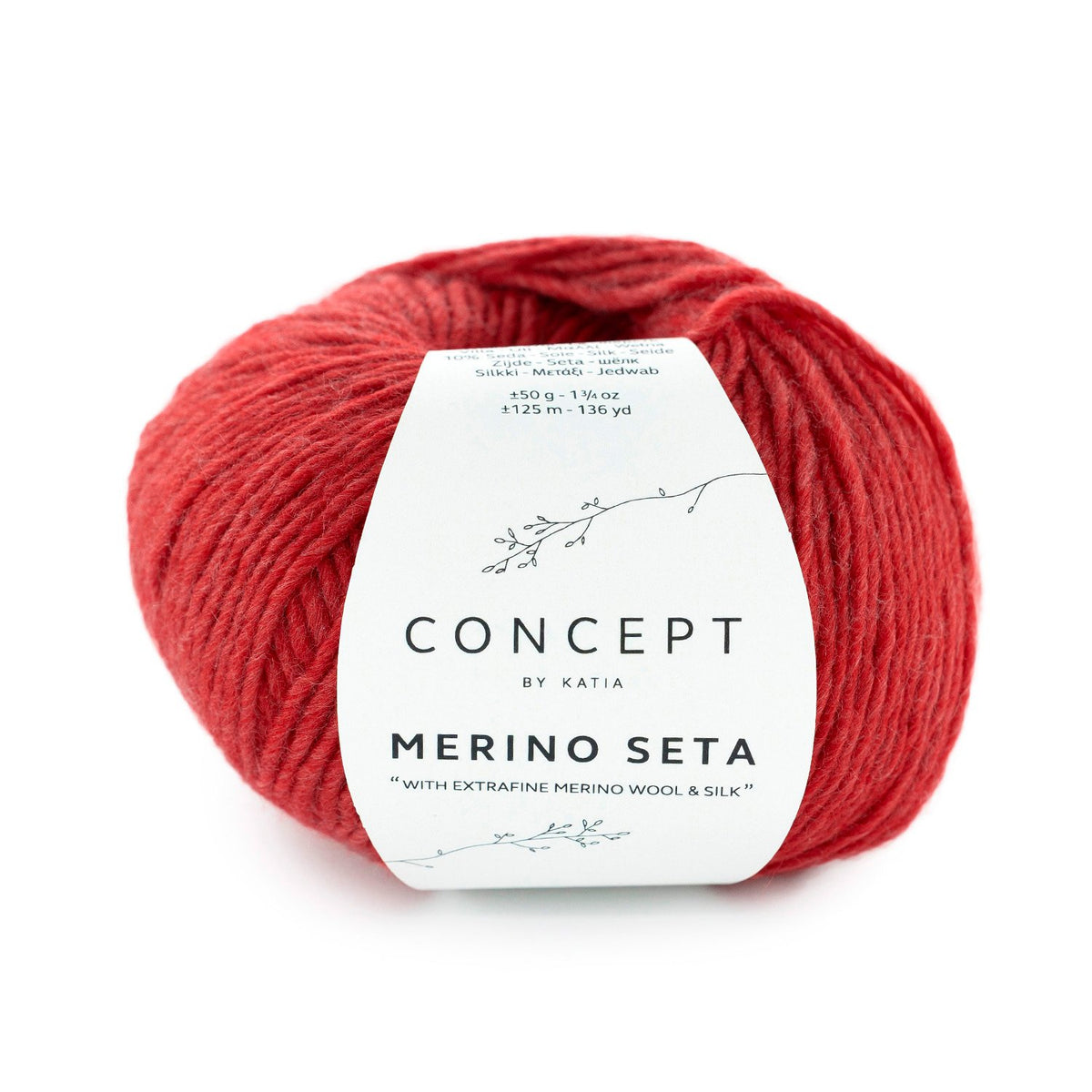 Merino Seta de Katia - Lana y seda de 50 g