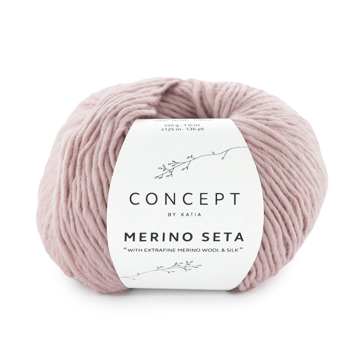Merino Seta de Katia - Lana y seda de 50 g