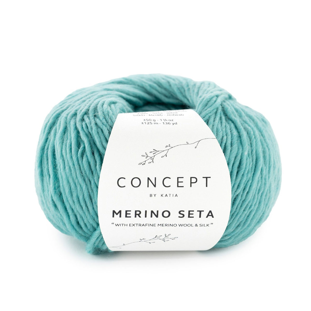 Merino Seta de Katia - Lana y seda de 50 g