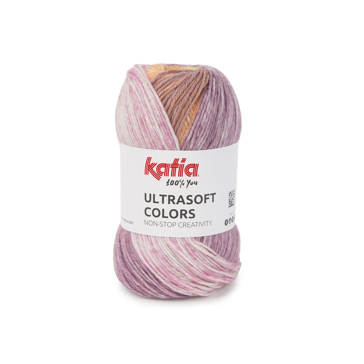 Ultrasoft Colors - Hilo Estampado Suave y Esponjoso para Tejer y Ganchillo