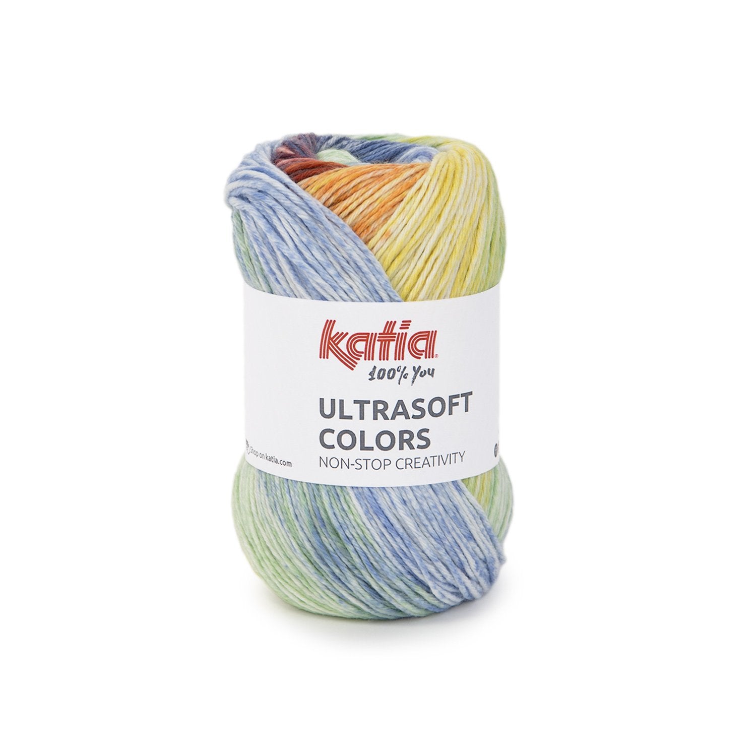 Ultrasoft Colors - Hilo Estampado Suave y Esponjoso para Tejer y Ganchillo