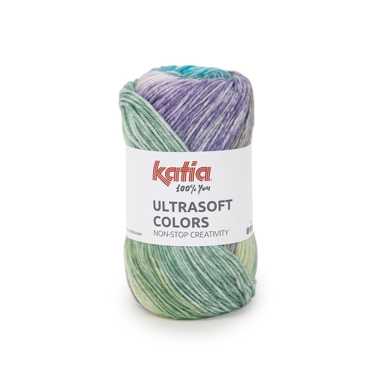 Ultrasoft Colors - Hilo Estampado Suave y Esponjoso para Tejer y Ganchillo