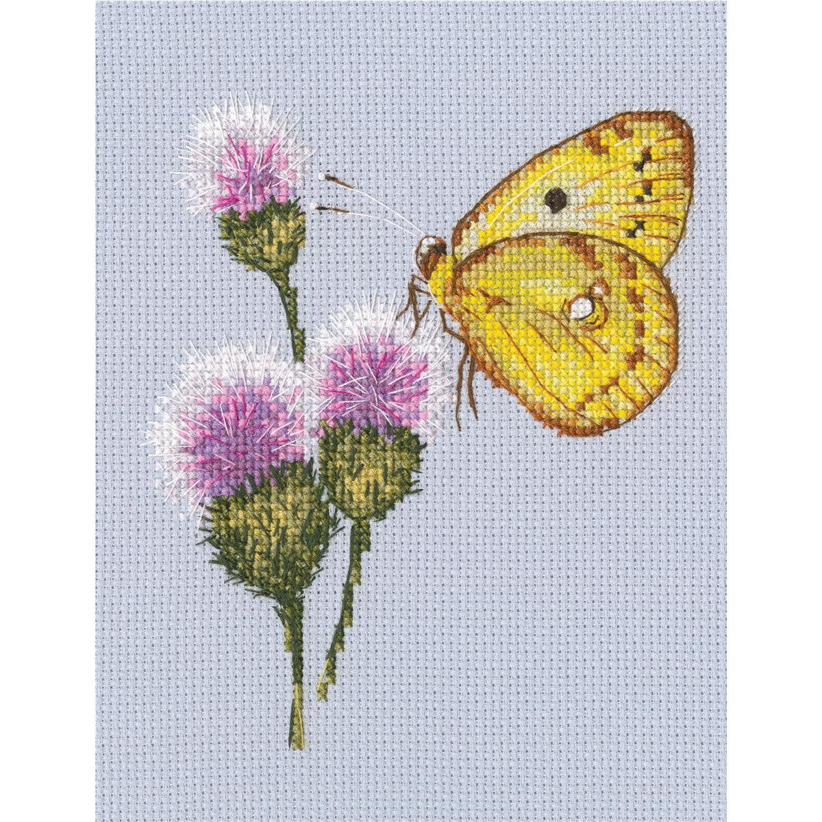 Cross stitch kit. Flying towards the flower - M752 RTO