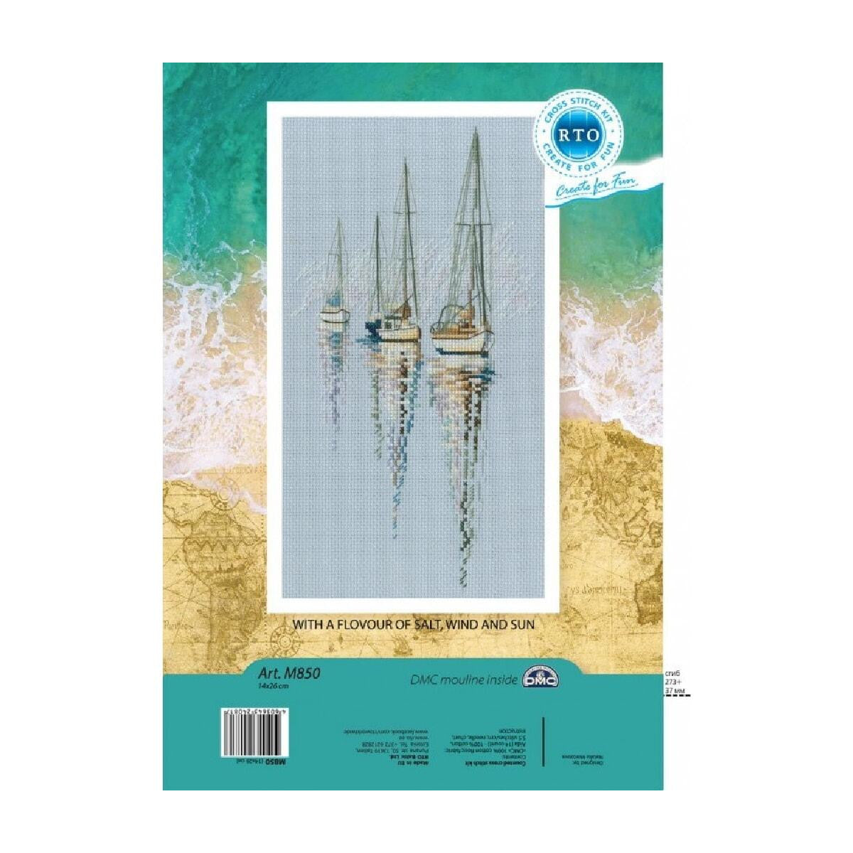 M850 Ships - RTO - Cross Stitch Kit