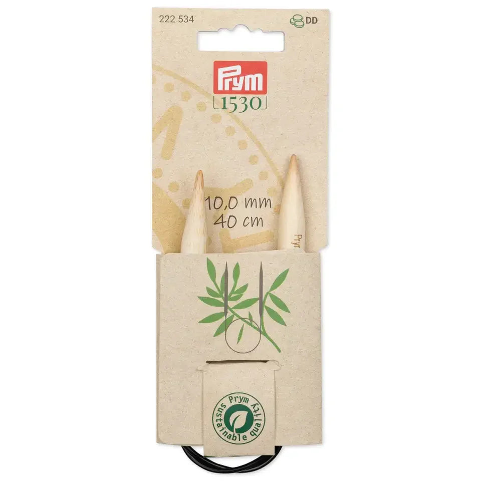 Prym 1530 Bamboo Circular Knitting Needles - Quality, Comfort and Sustainability