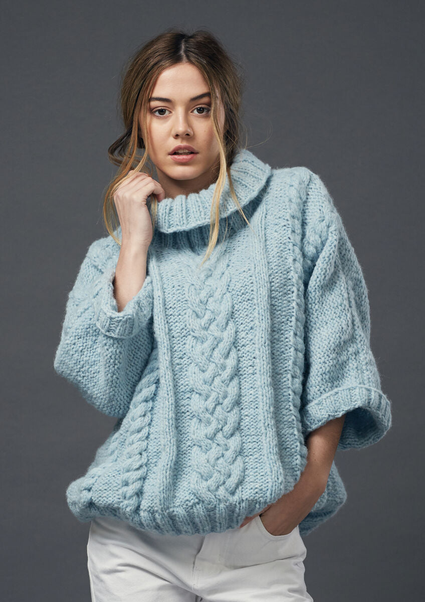 Rowan Brushed Fleece - Lana gruesa ligera y cálida con alpaca