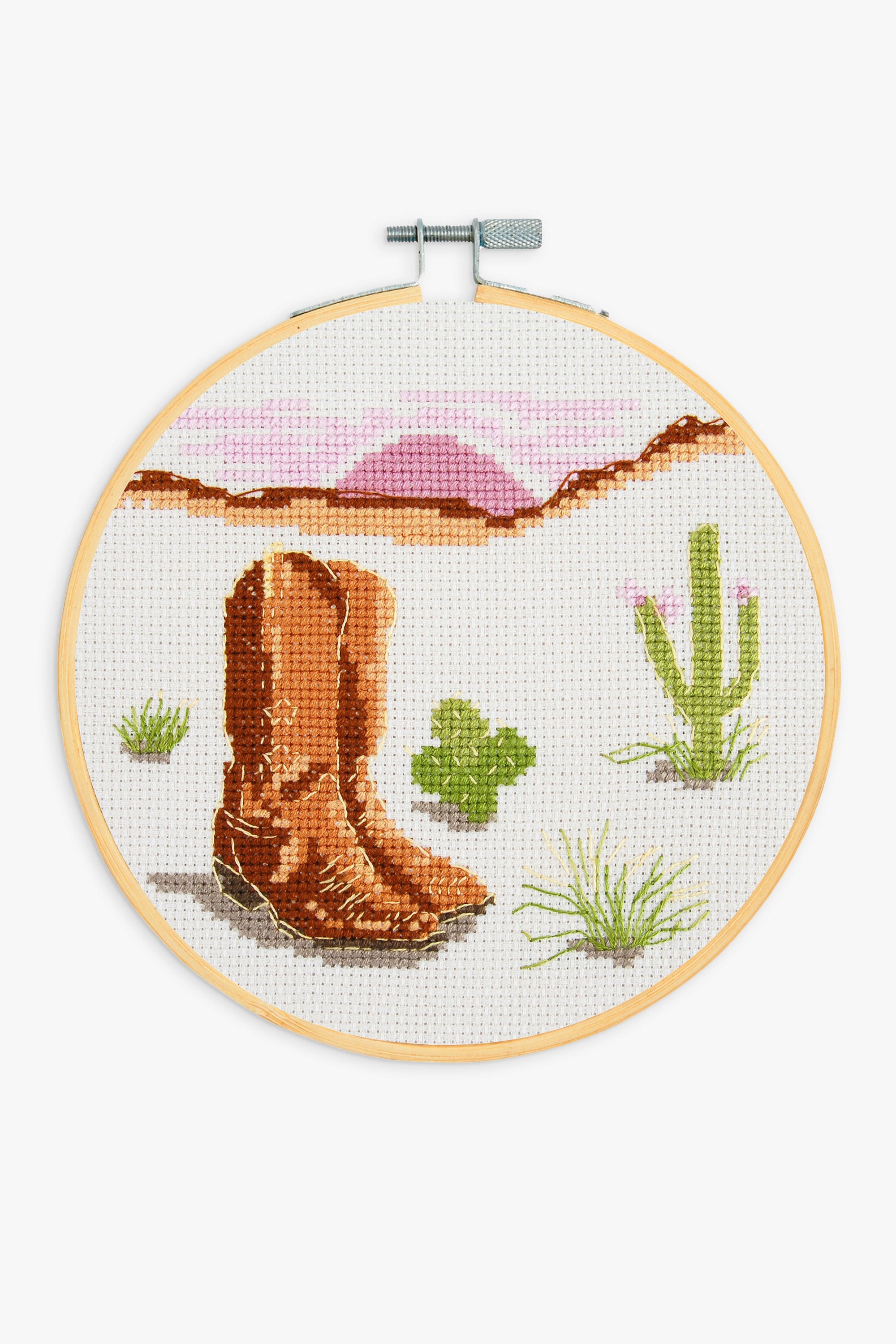 American Dream Boots - DMC Cross Stitch Kit