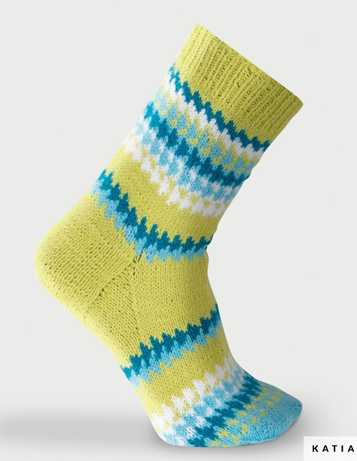 Free Sock Pattern by Katia