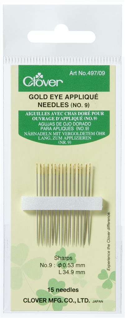 15 Clover 497/09 No. 9 Applicator Needles