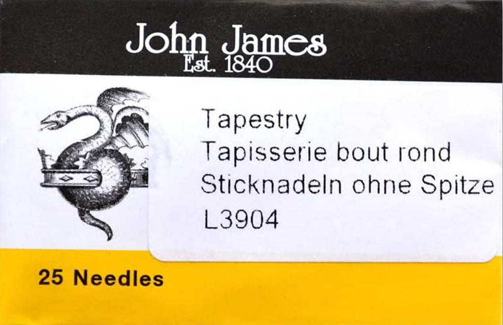 John James Cross Stitch Needles No. 26 - The perfect choice