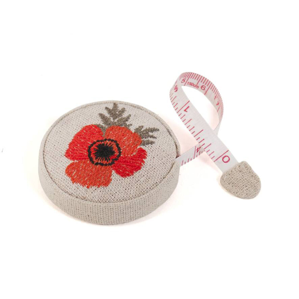 Embroidered Tape Measure "Wild Flowers" by Hobby Gift: Measure with Style and Elegance TK23E/614