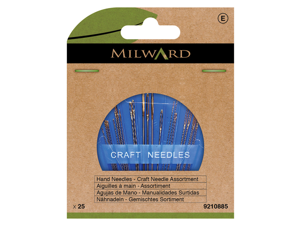 Milward Needle Set 9210885 - 25 Versatile Pieces for All Your Manual Creations