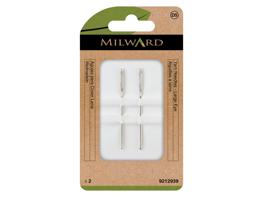 Pack of 2 Milward Metallic Wool Needles 9212939: Your Ideal Knitting Companion