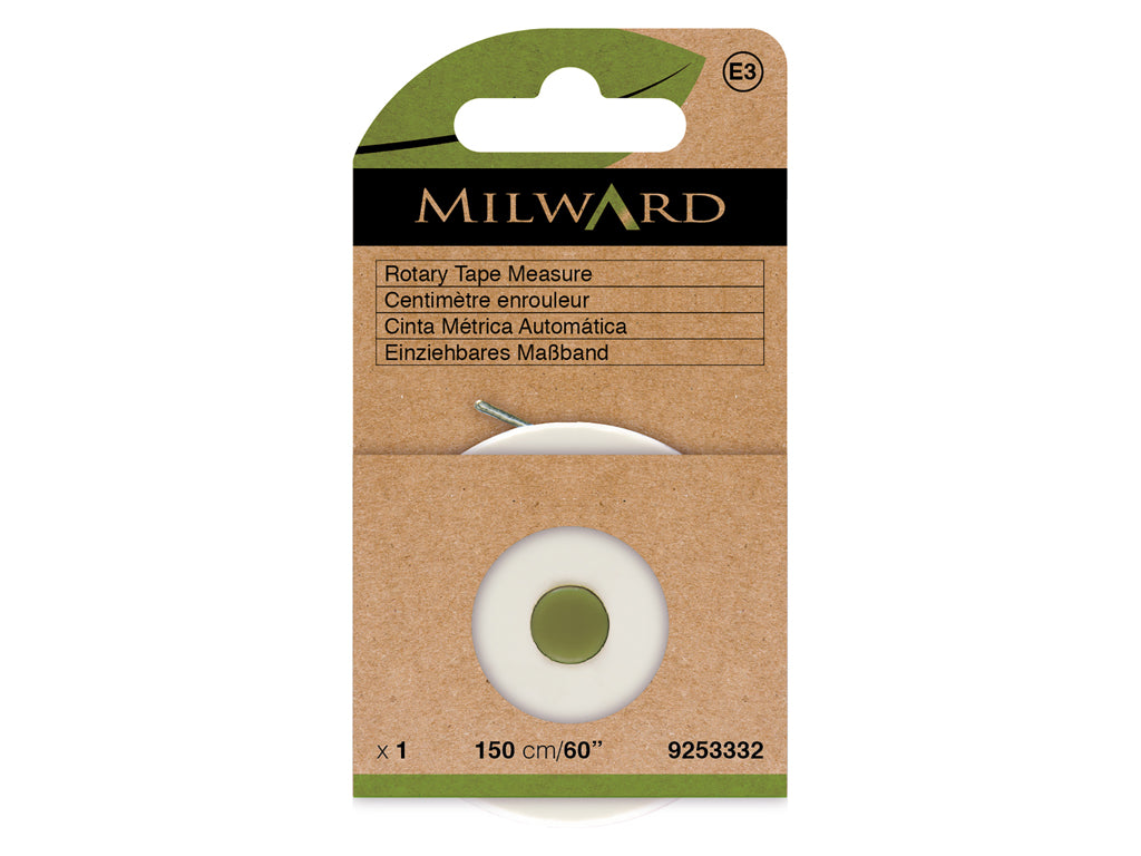Milward 9253332 Automatic Tape Measure: 150cm Automated Precision for Your Sewing Projects