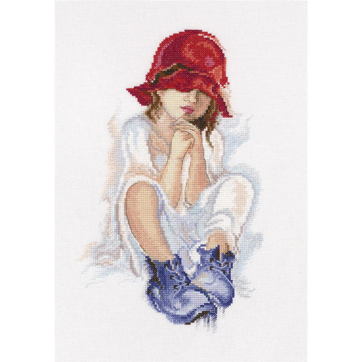 Cross stitch kit. Dreaming Girl - M556 RTO