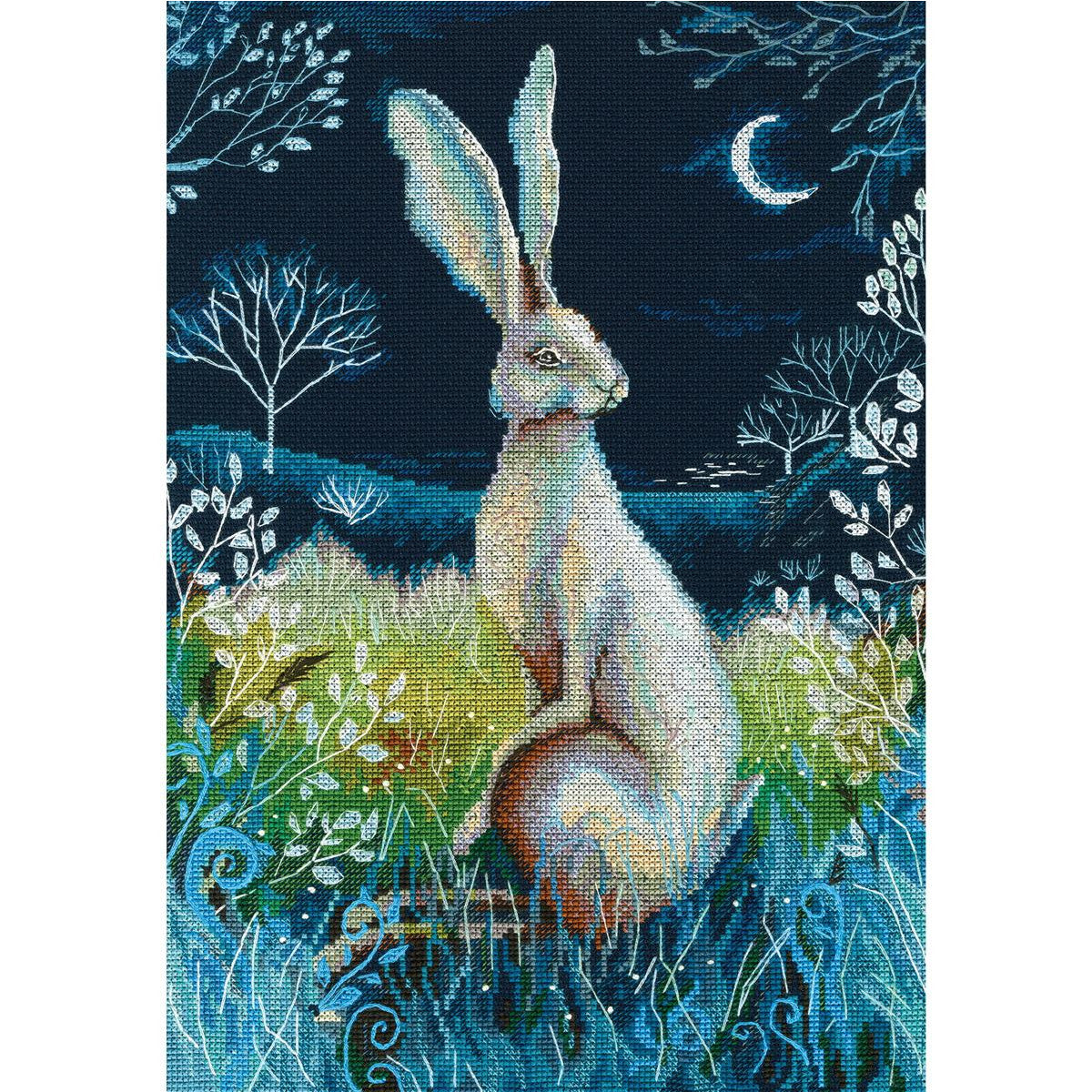 Cross stitch kit. Night Hare - M611 RTO