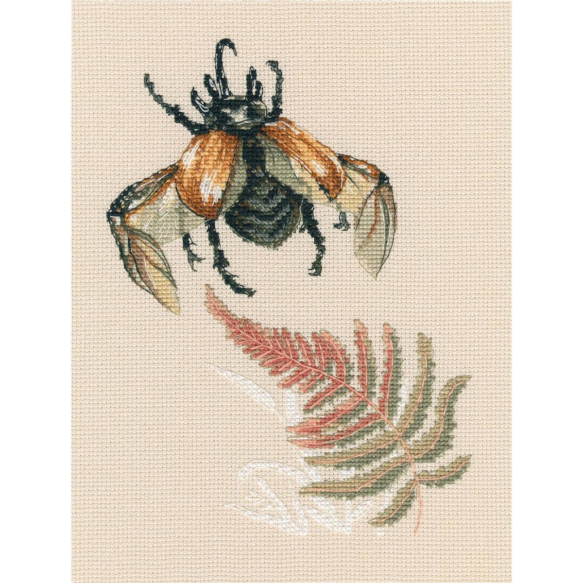 Cross stitch kit. Bugs fly - M758 RTO