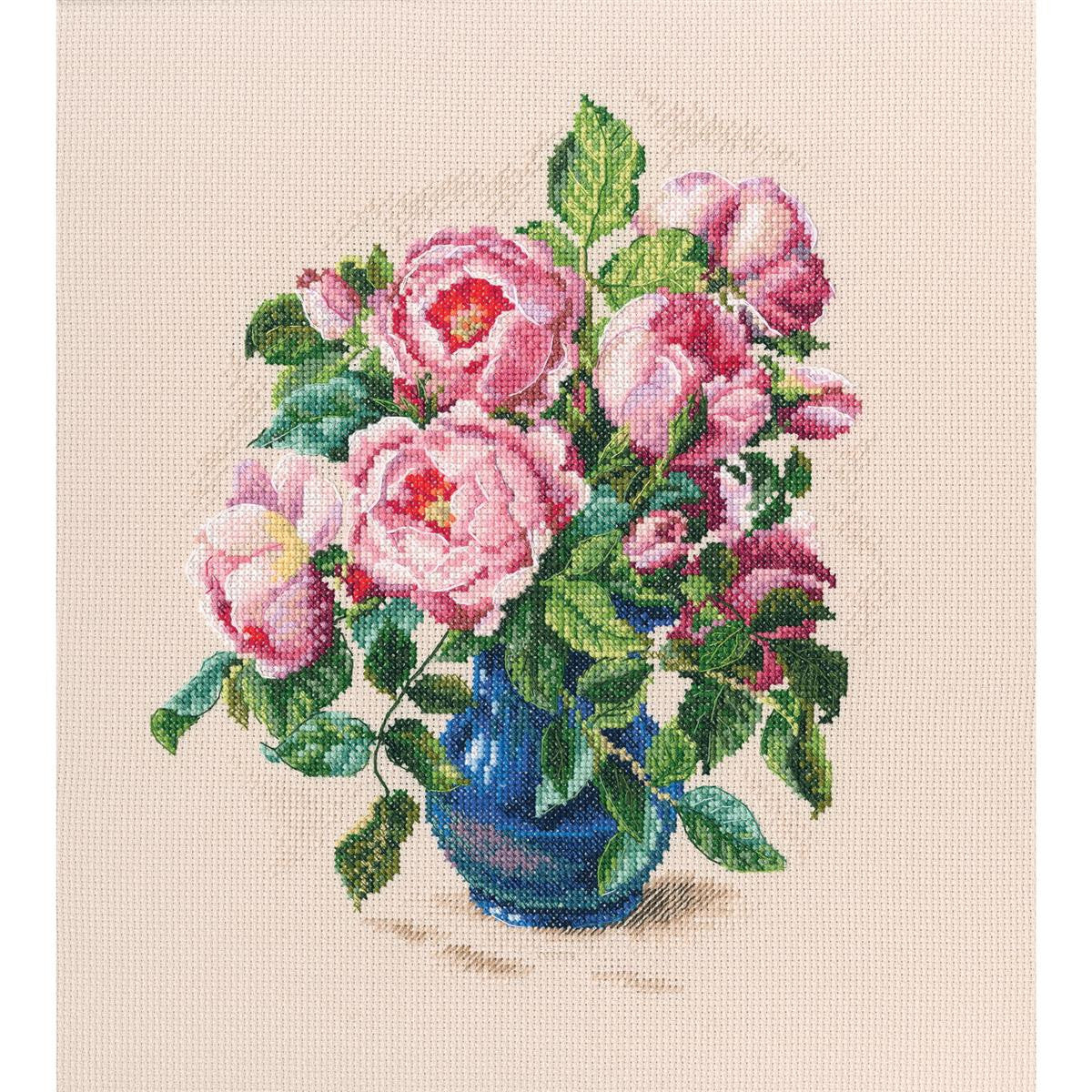 Cross stitch kit. Tender rosebuds - M720 RTO