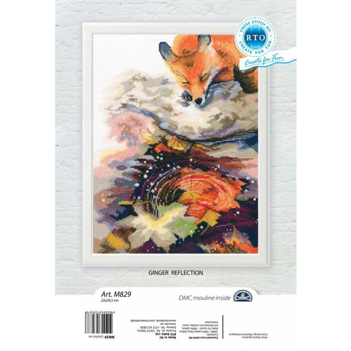 Cross stitch kit. Ginger Reflection - M829 RTO