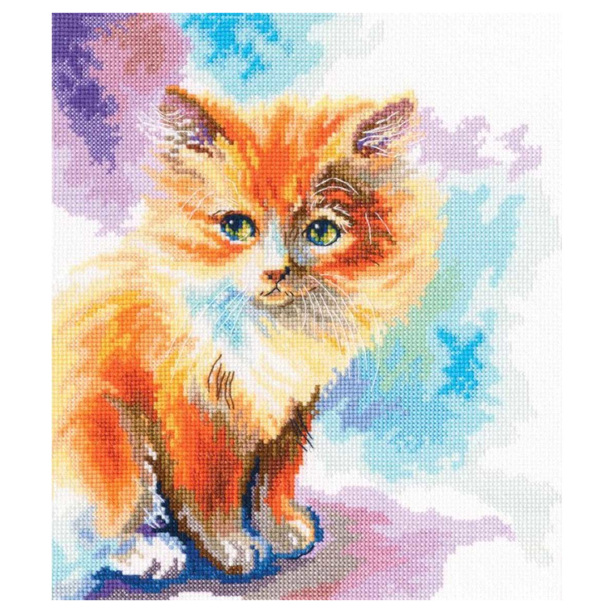 Cross stitch kit. Sunny Kitten - M827 RTO