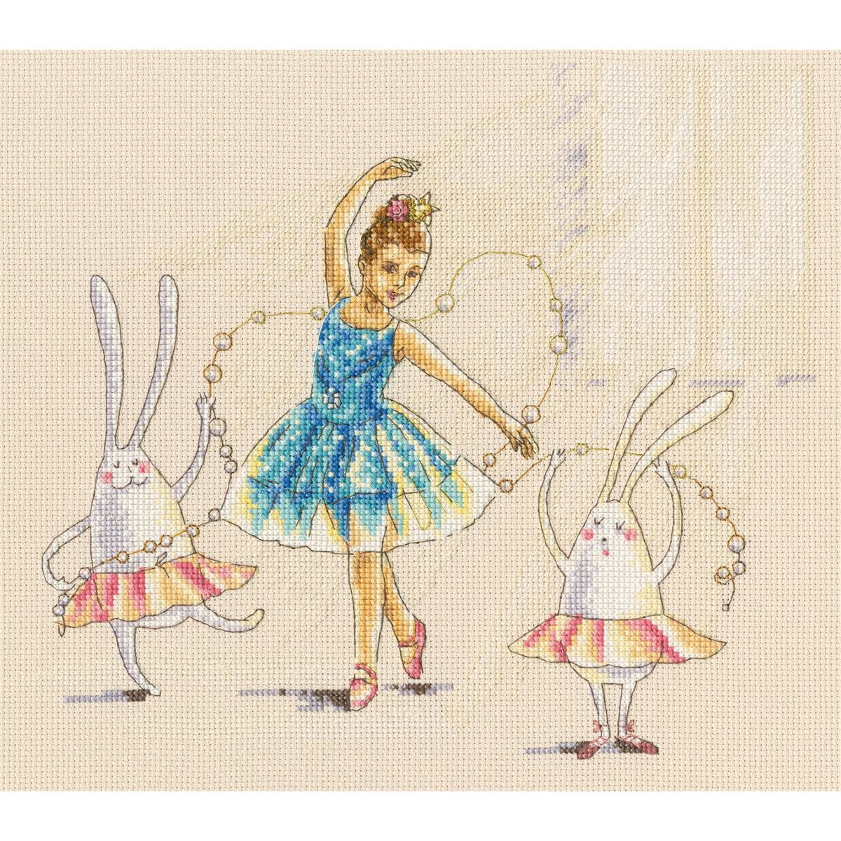 Cross stitch kit. Dancing with twinkles of the sun - M661 RTO