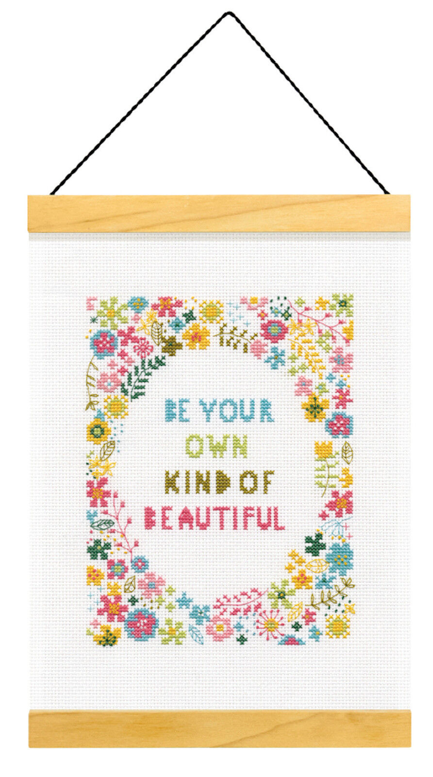 Own Kind of Beautiful - 72-75462 Dimensions - Kit de punto de cruz