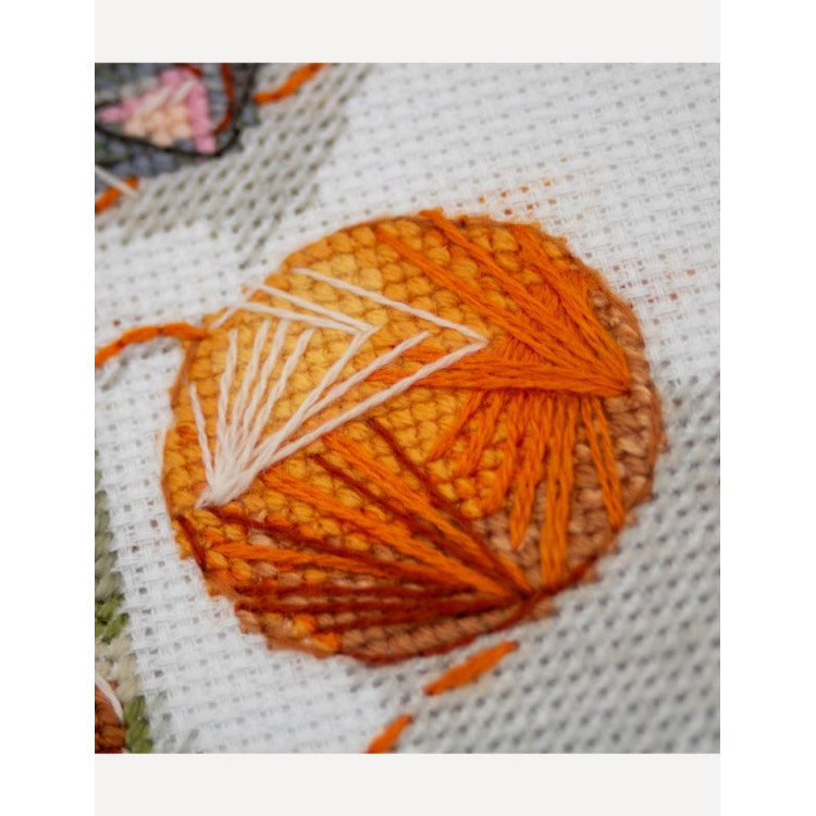 Kit de Punto de Cruz Aine A1035 Cats and Threads – Gatos con Ovillo en Aida 14